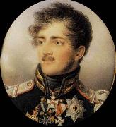 Jean Baptiste Isabey Prince August of Prussia oil